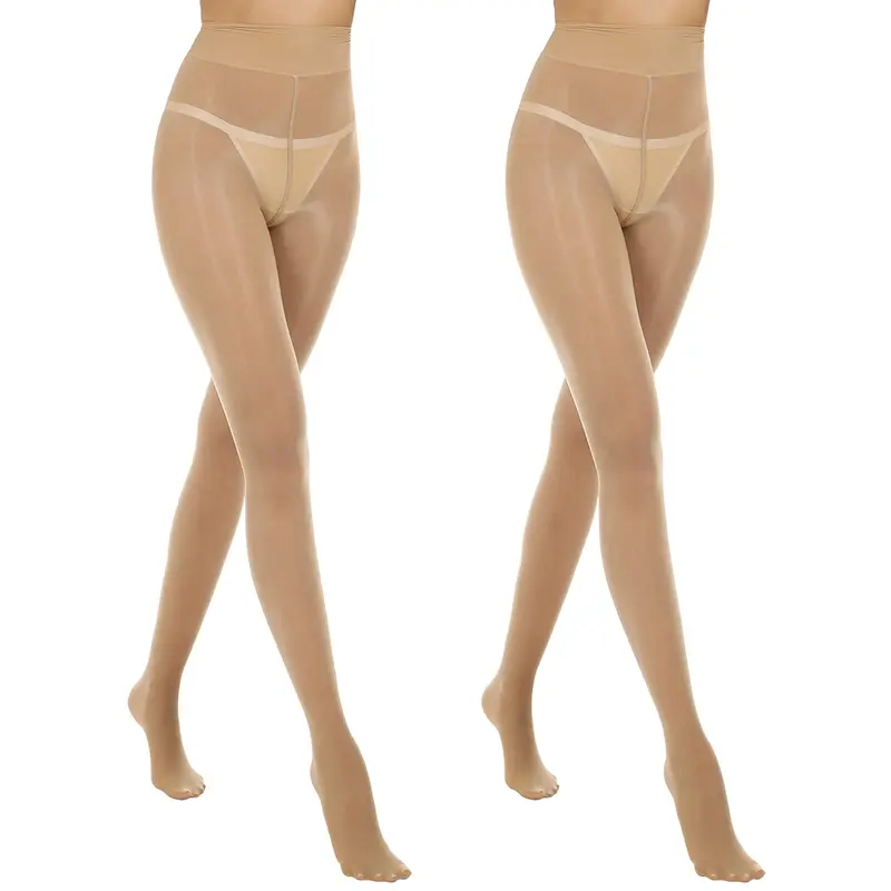 SilhouetteLuxe™ | High-Waisted Sheer Shaping Tights