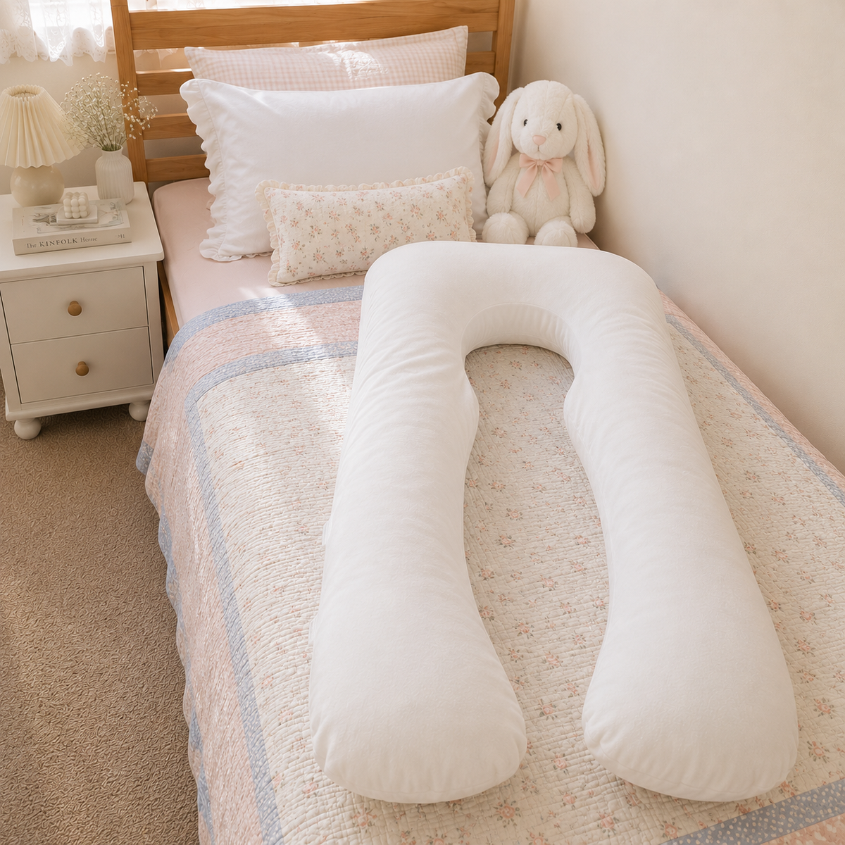 DreamNest™ Full-Body Comfort Pillow for Kids