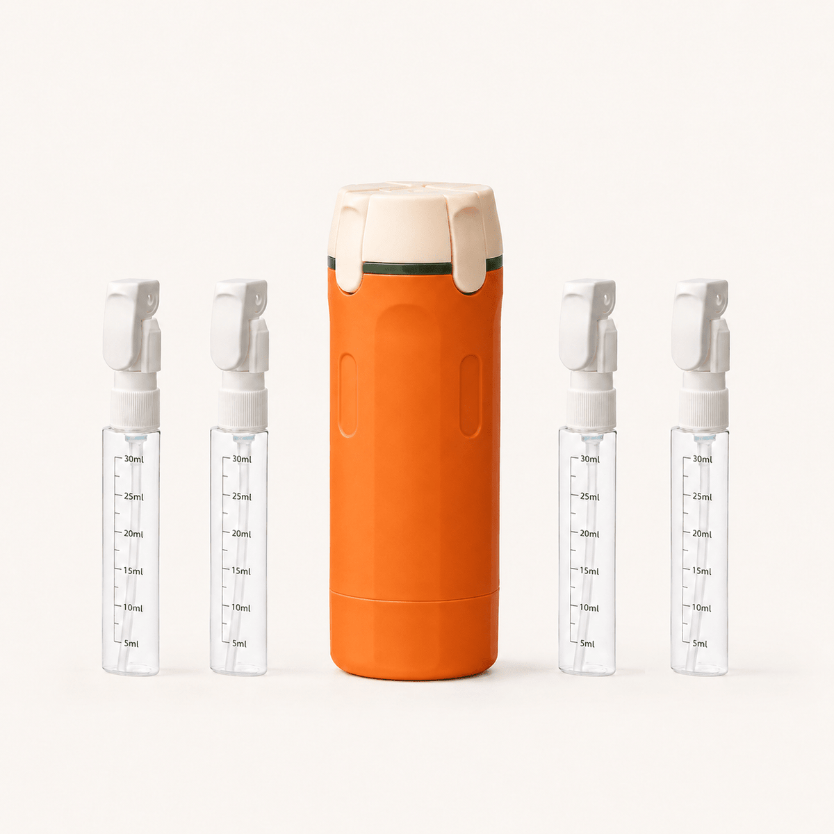 TravelNest™ | 4-in-1 Portable Travel Dispenser Bottle