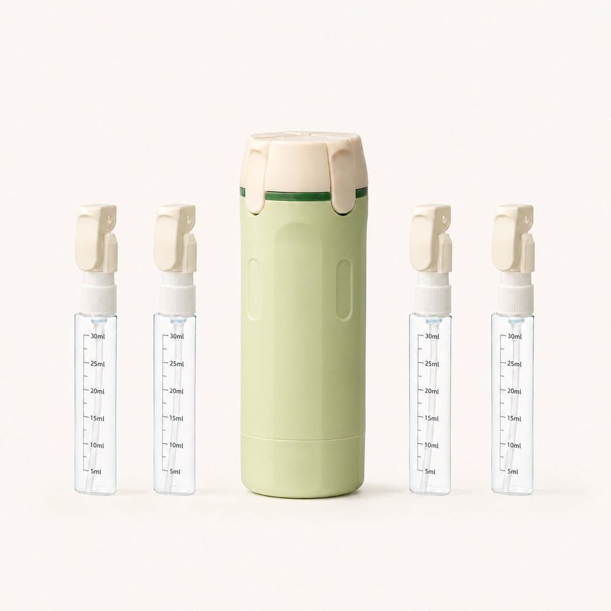 TravelNest™ | 4-in-1 Portable Travel Dispenser Bottle