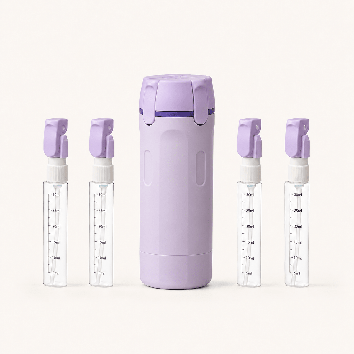 TravelNest™ | 4-in-1 Portable Travel Dispenser Bottle