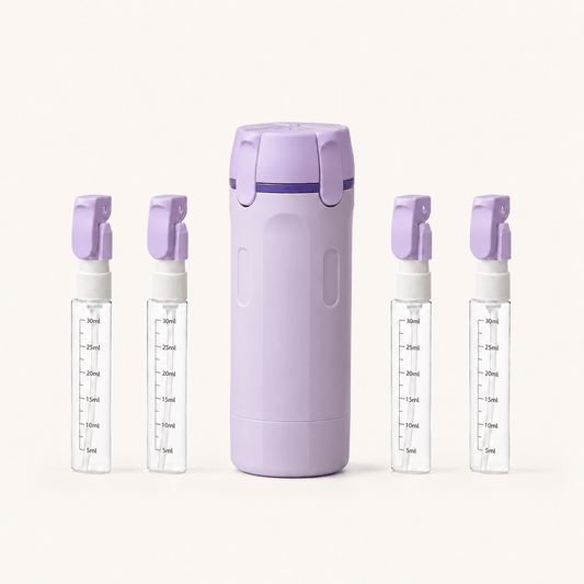 TravelNest™ | 4-in-1 Portable Travel Dispenser Bottle