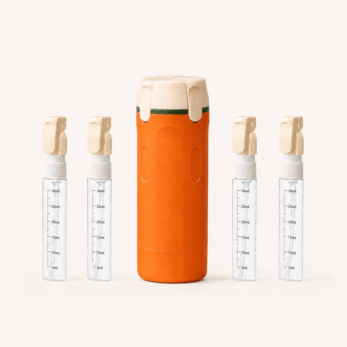 TravelNest™ | 4-in-1 Portable Travel Dispenser Bottle