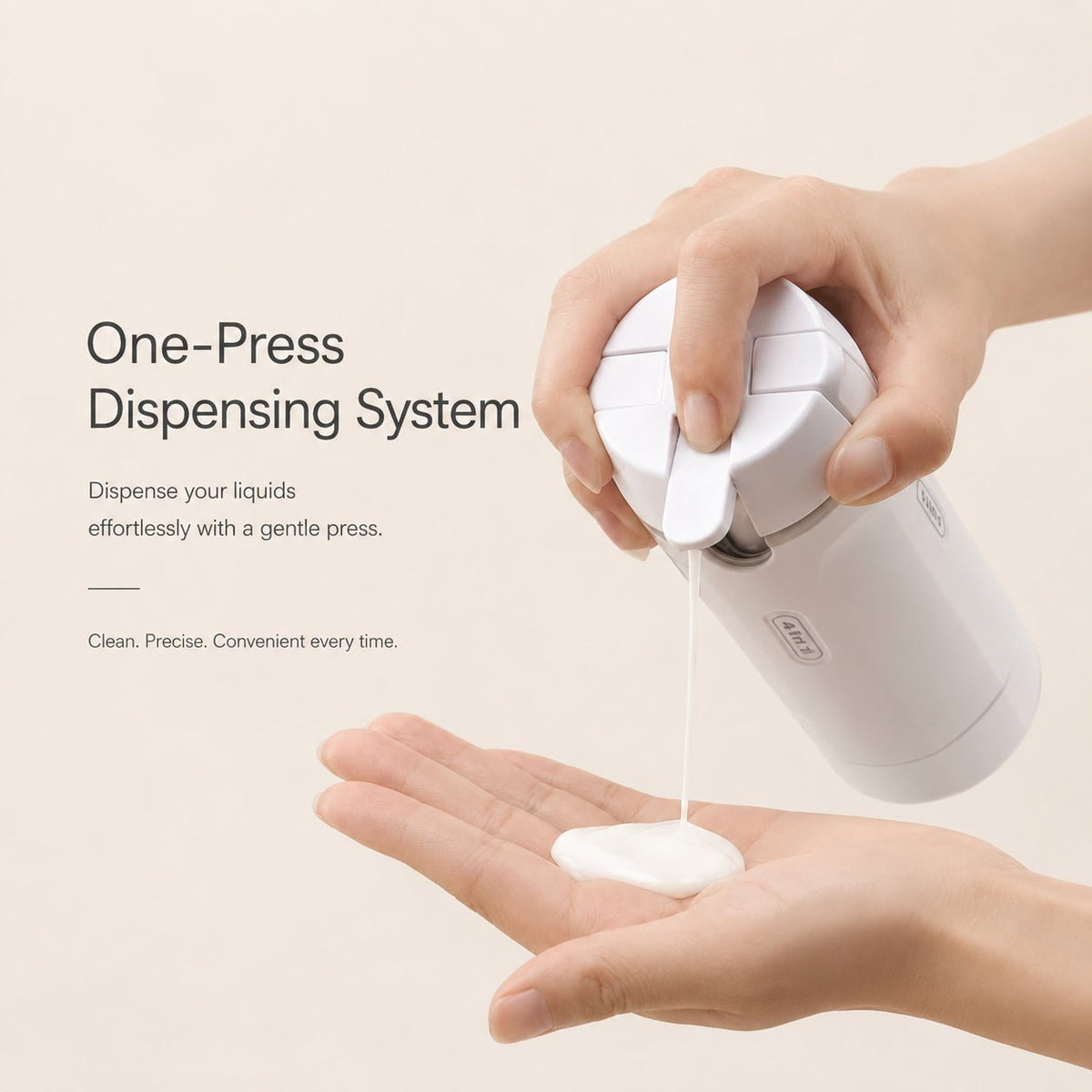 TravelNest™ | 4-in-1 Portable Travel Dispenser Bottle
