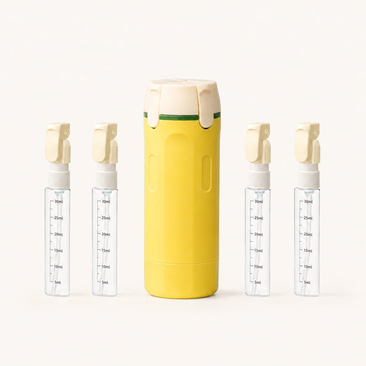 TravelNest™ | 4-in-1 Portable Travel Dispenser Bottle
