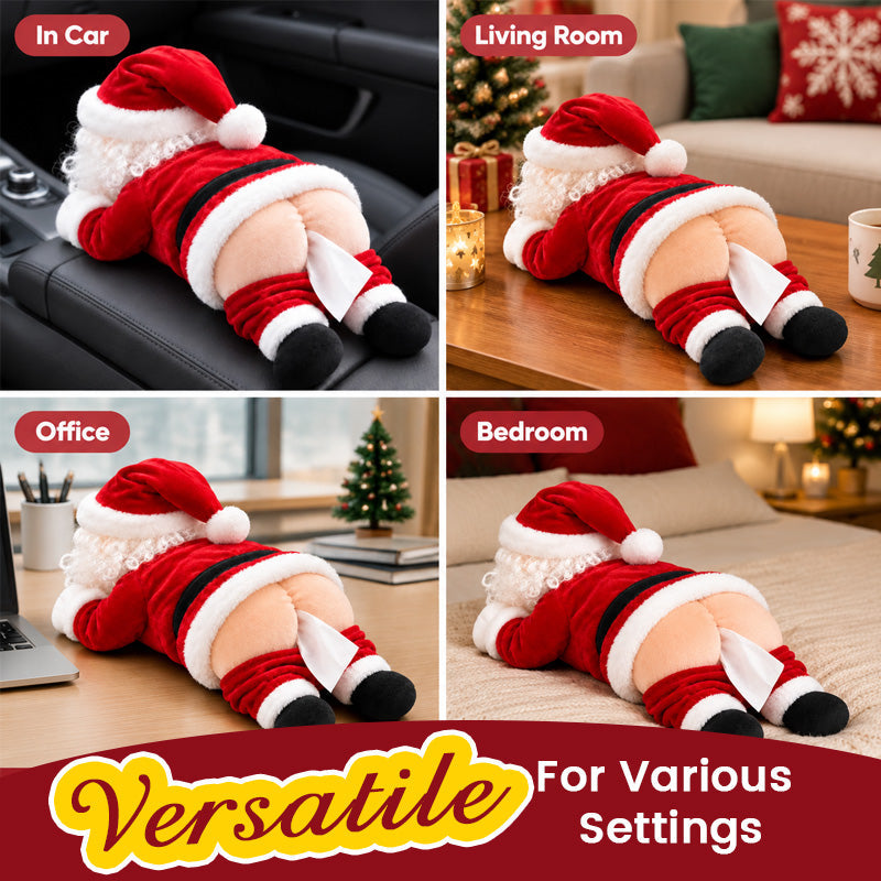 SantaGiggles™ | Funny Christmas Santa Tissue Dispenser