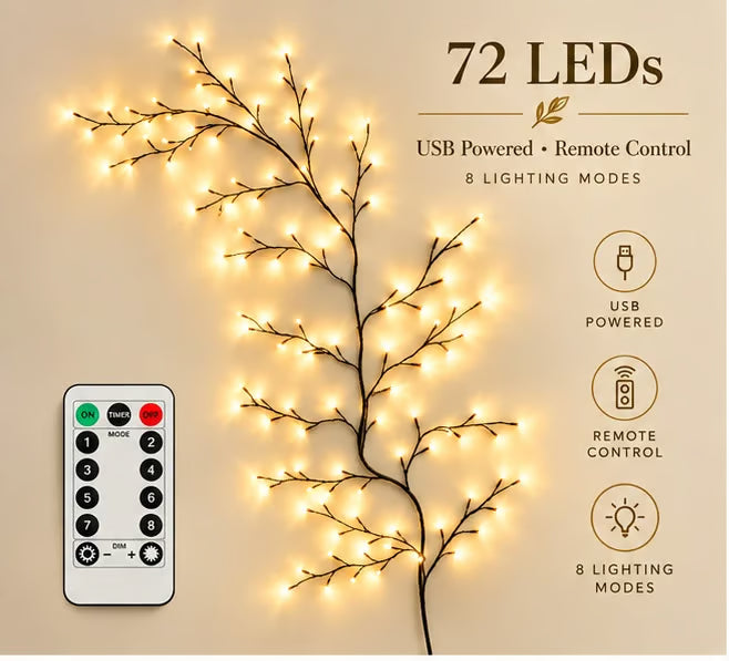 TwinkleBranch™ | Decorative LED Lighted Branches for Home