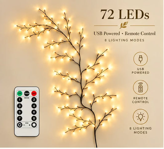 TwinkleBranch™ | Decorative LED Lighted Branches for Home