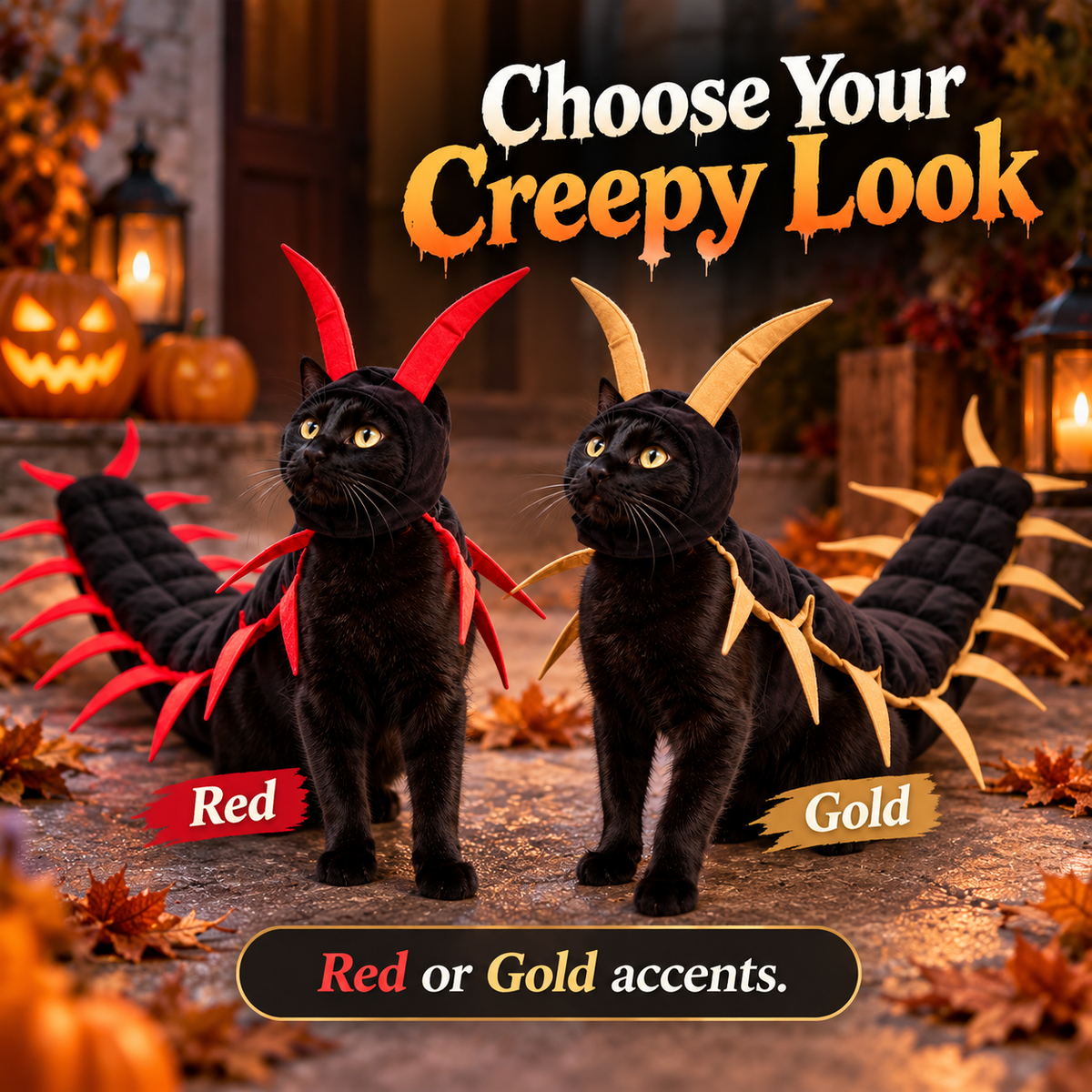 CreepPaws™ 3D Crawling Centipede Pet Costume