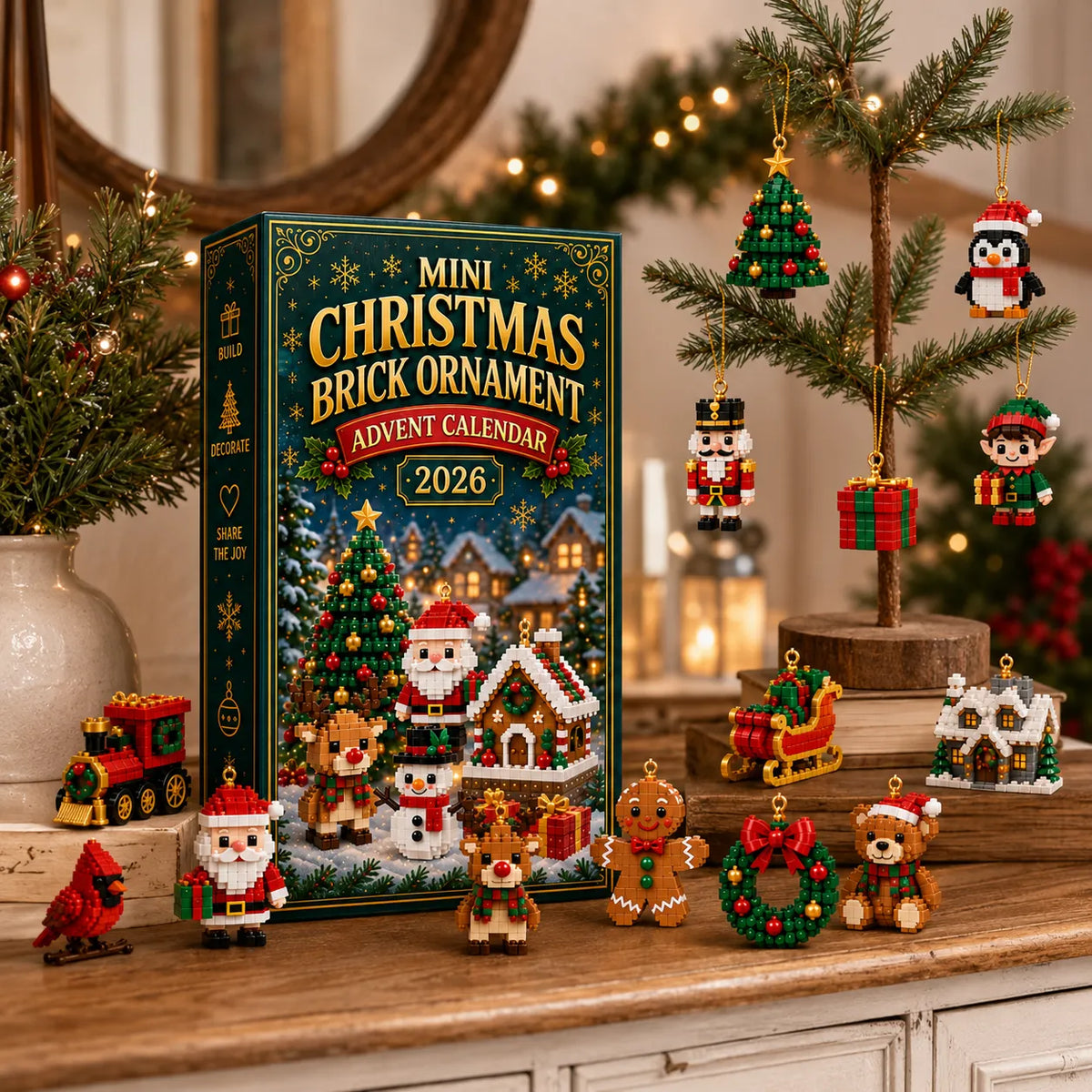 FestiveBuild™ Christmas Brick Advent Calendar