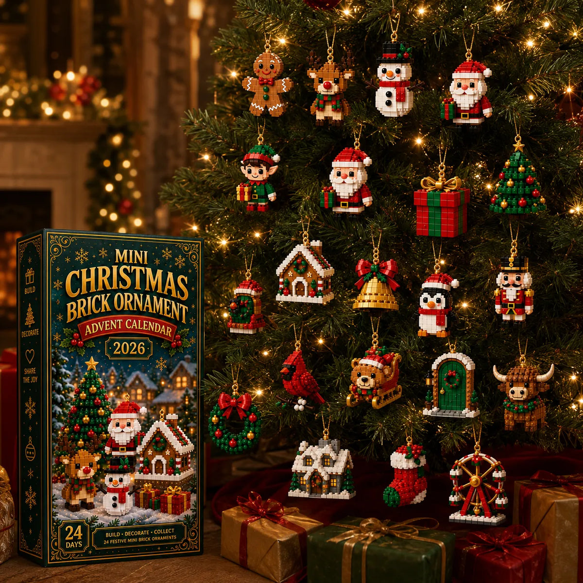 FestiveBuild™ Christmas Brick Advent Calendar