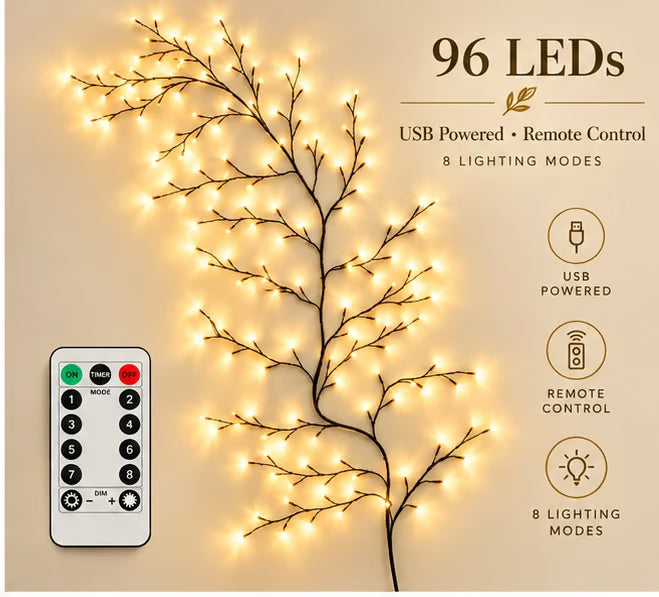 TwinkleBranch™ | Decorative LED Lighted Branches for Home