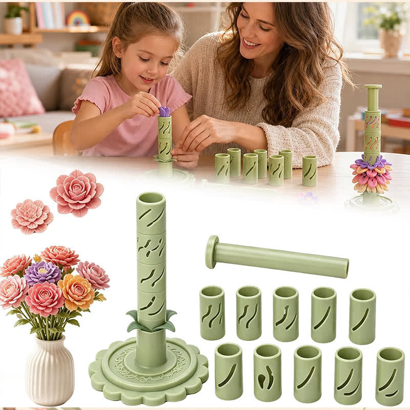 BloomCraft™ | DIY Clay Flower Bouquet Making Kit