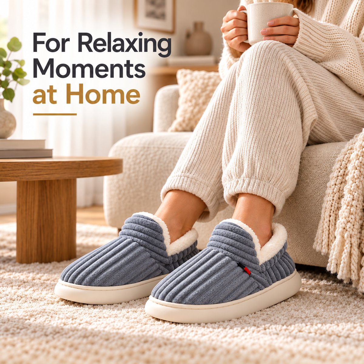 CloudSnug™ | Ultra-Soft Plush Slippers for Cozy Feet