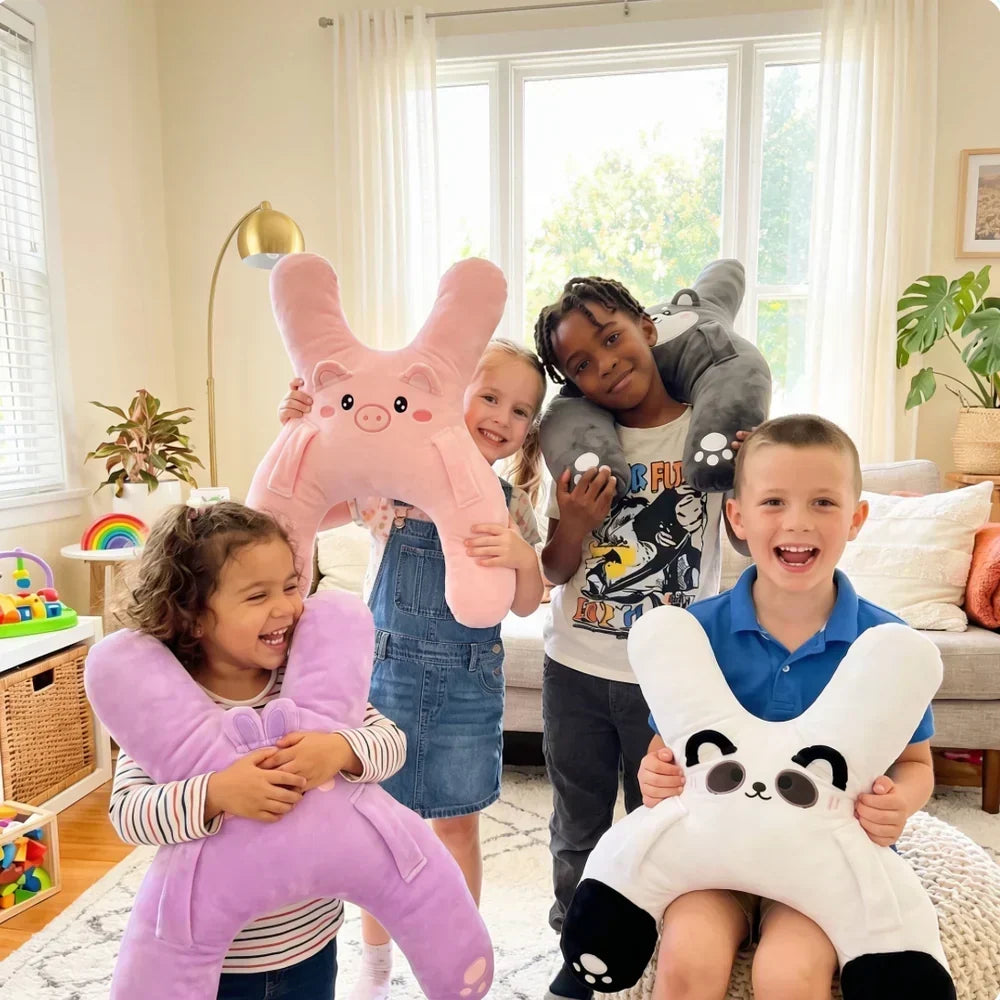 CuddleTrip™ | Children's Travel Pillow with Head Support