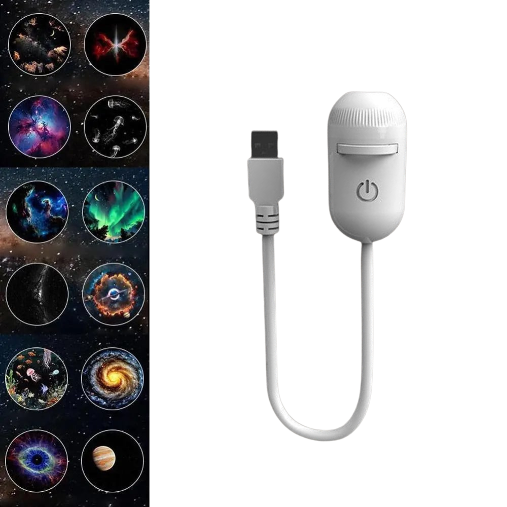 DreamHalo™ | Flexible Galaxy Projector Night Light