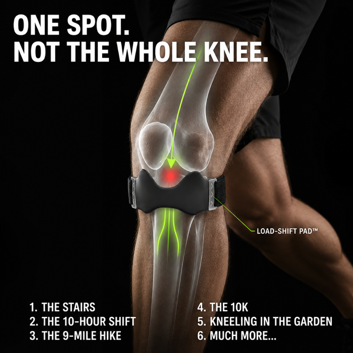 KneePoint™ | Precision Patellar Support Strap