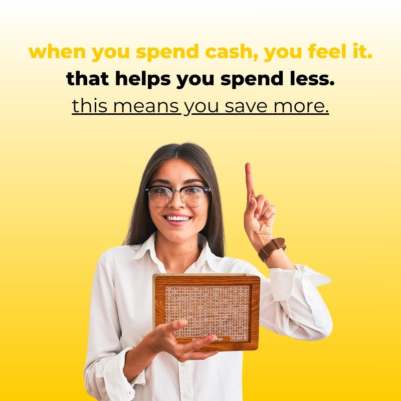 SaveNest™ | Japanese-Style Money Saving Challenge Box