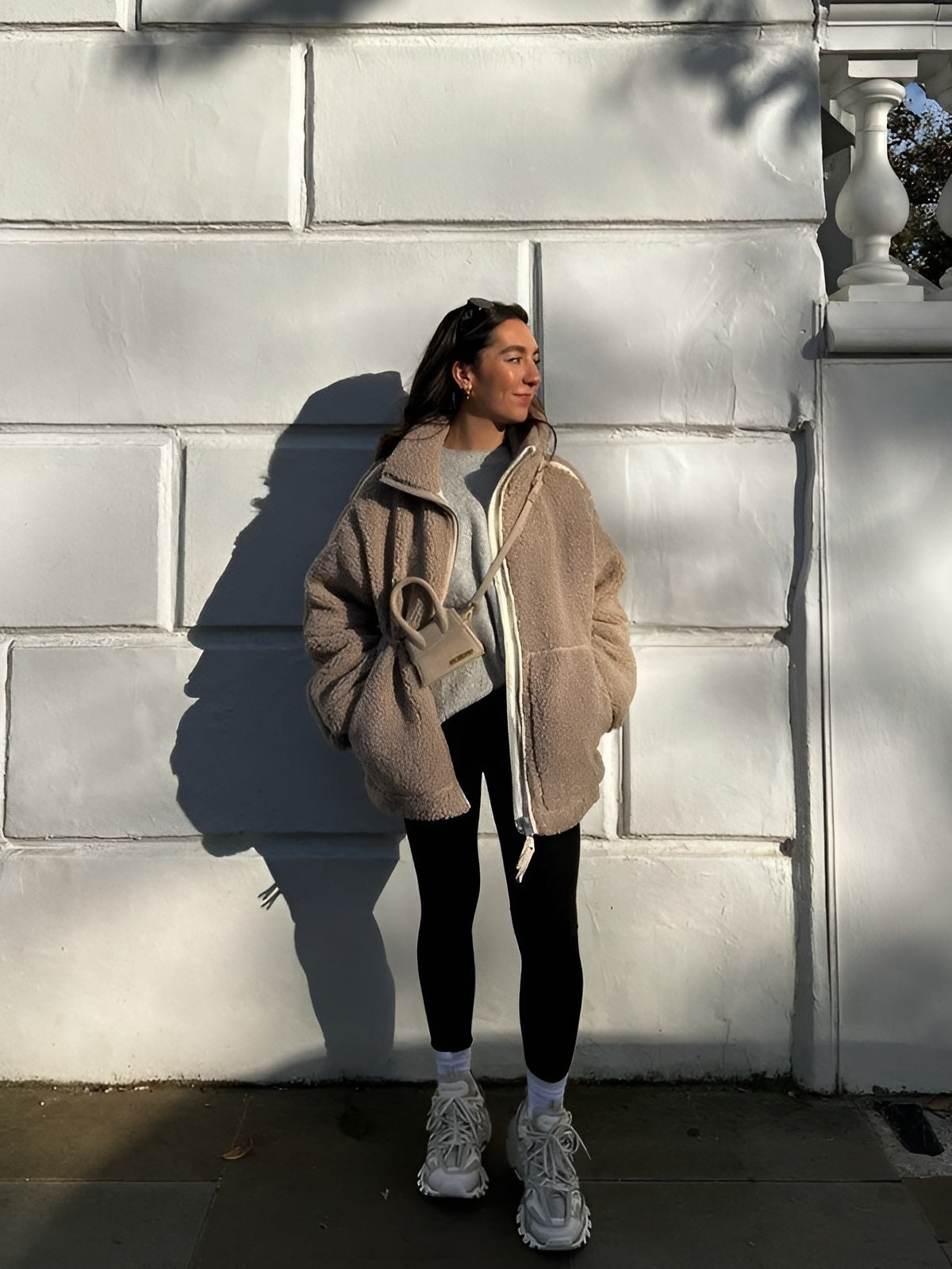 TeddyLuxe™ Cozy Sherpa Jacket for Women