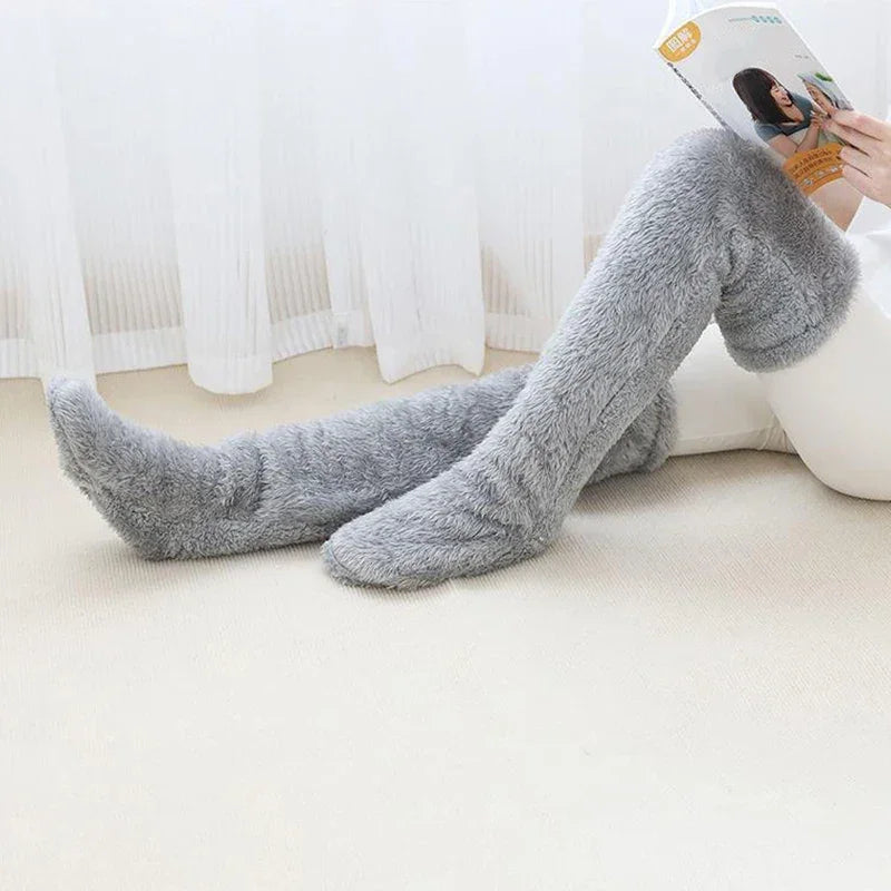 CozyLegs™ | Extra-Long Plush Warm Socks