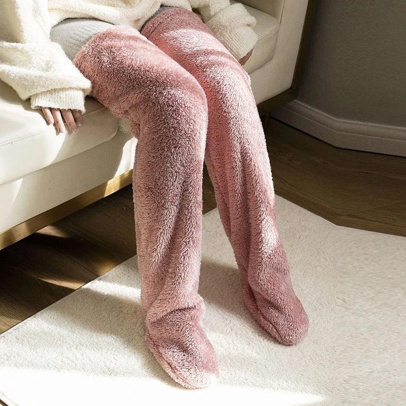 CozyLegs™ | Extra-Long Plush Warm Socks