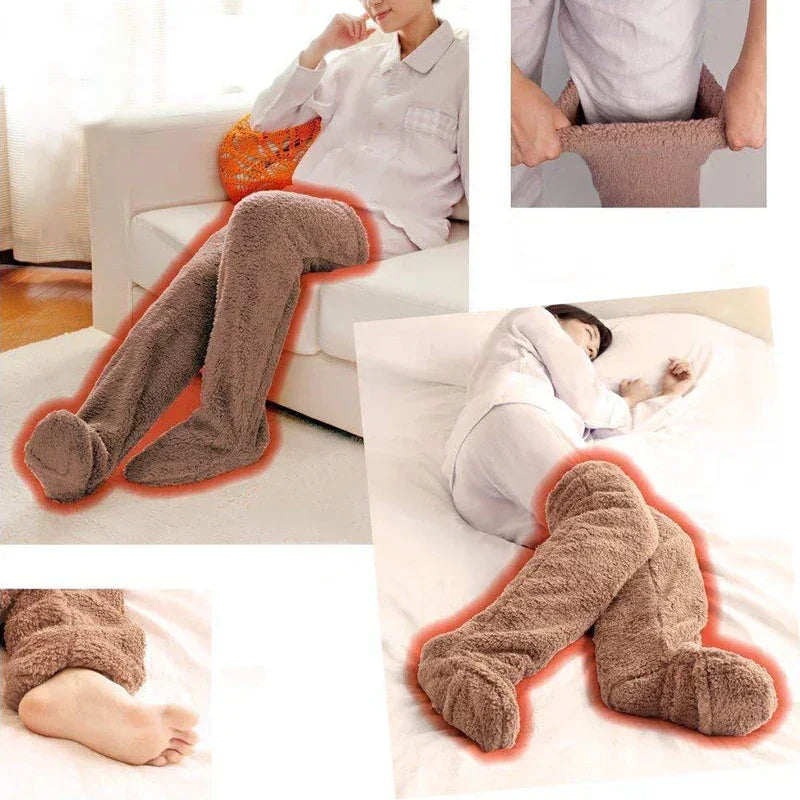CozyLegs™ | Extra-Long Plush Warm Socks