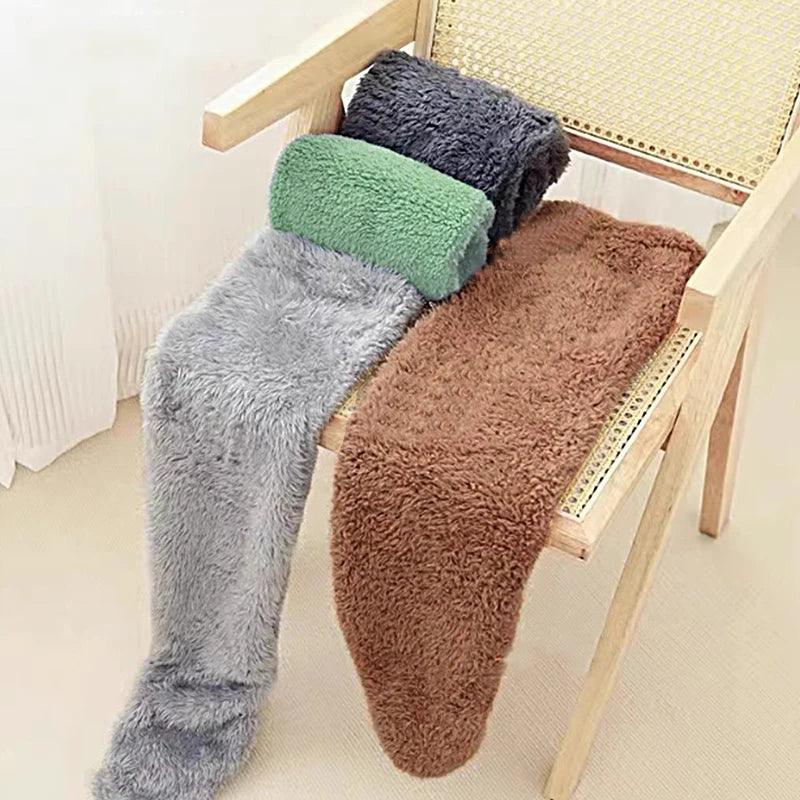 CozyLegs™ | Extra-Long Plush Warm Socks