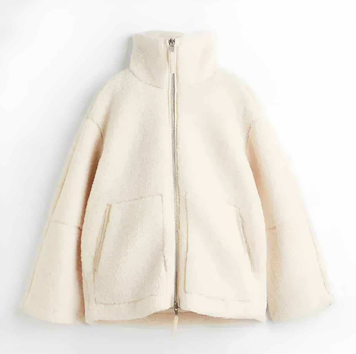 TeddyLuxe™ Cozy Sherpa Jacket for Women