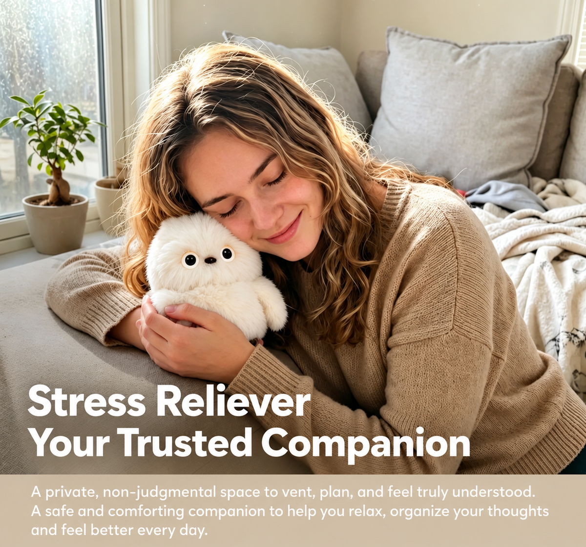CuddleBuddy™ | Interactive AI Talking Plush Companion