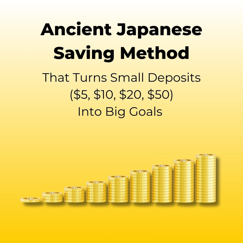 SaveNest™ | Japanese-Style Money Saving Challenge Box
