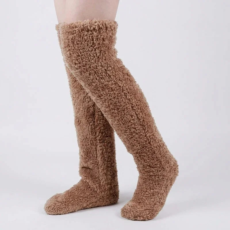 CozyLegs™ | Extra-Long Plush Warm Socks