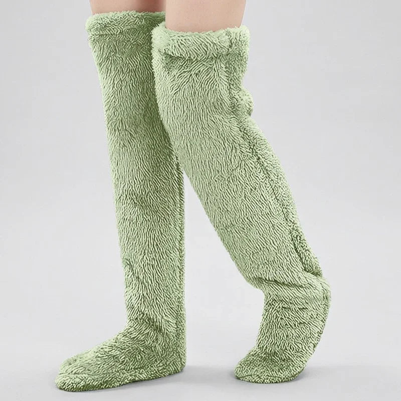 CozyLegs™ | Extra-Long Plush Warm Socks