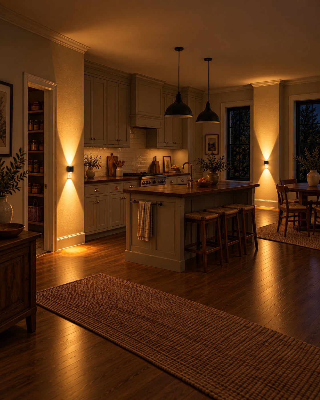 HaloBeam™ | Adjustable Plug-In LED Wall Night Light