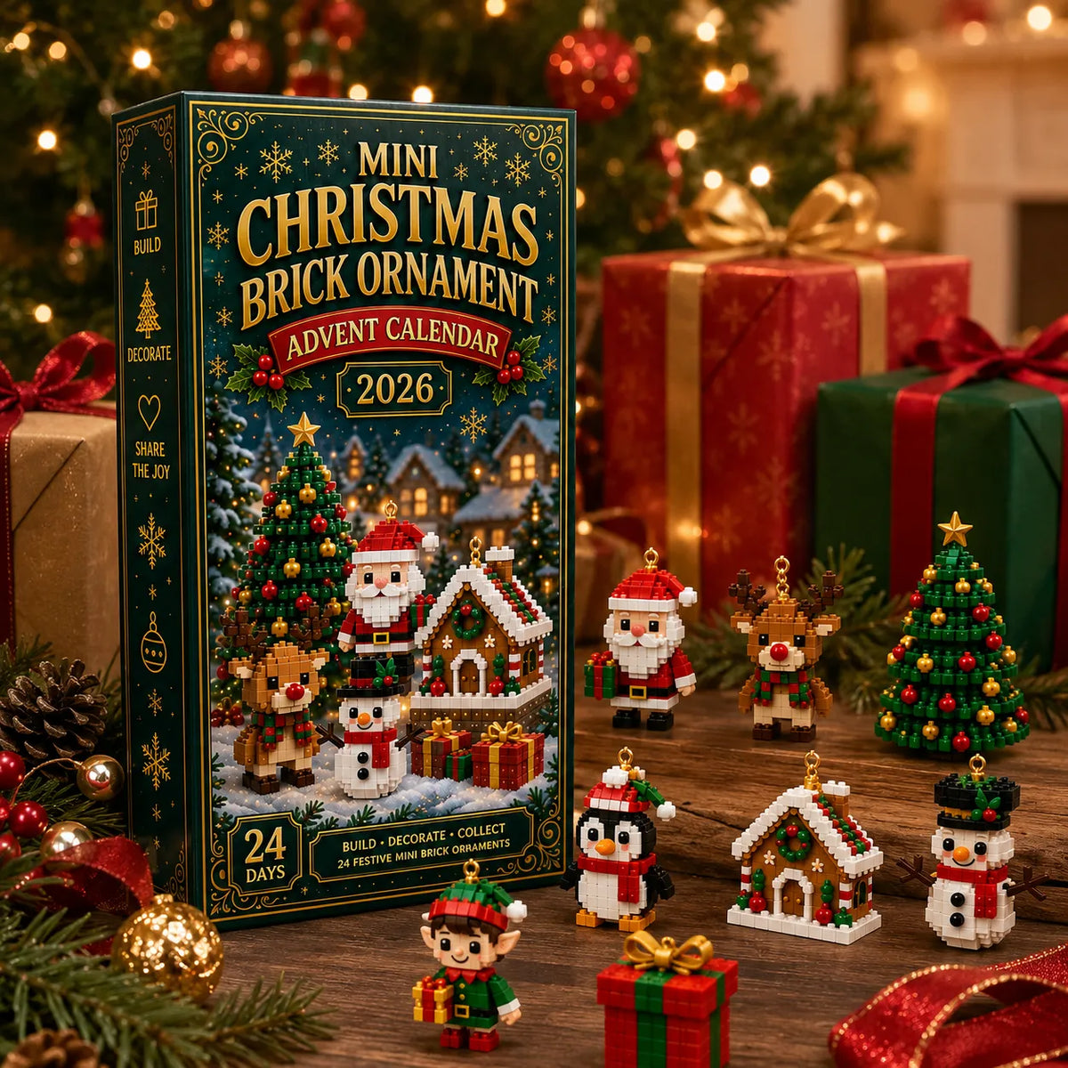 FestiveBuild™ Christmas Brick Advent Calendar
