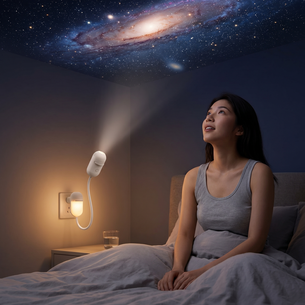 DreamHalo™ | Flexible Galaxy Projector Night Light