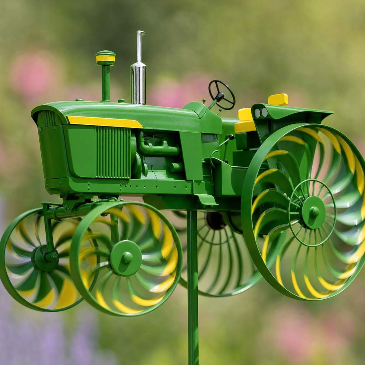 TractorBreeze™ | Decorative Tractor Wind Spinner for Gardens