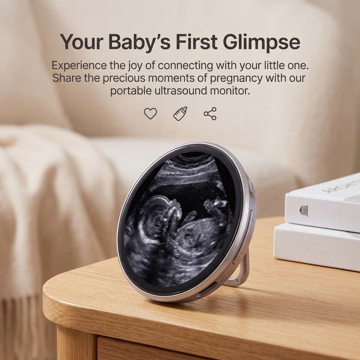 BabyEcho™ | Ultrasound Video Keepsake Display