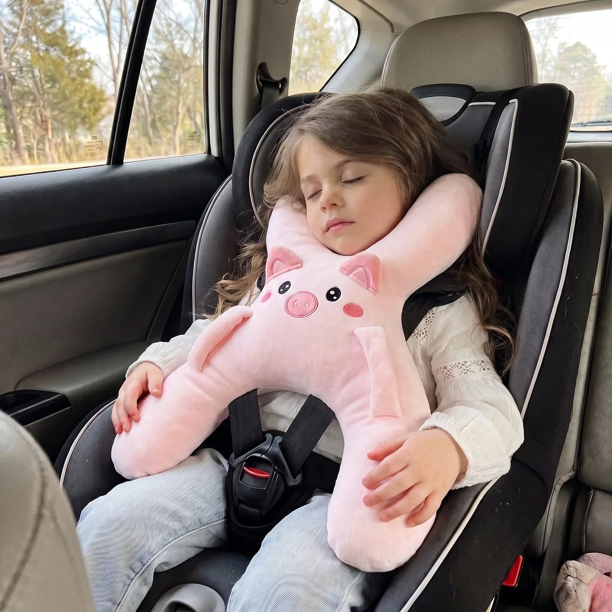 CuddleTrip™ | Children's Travel Pillow with Head Support