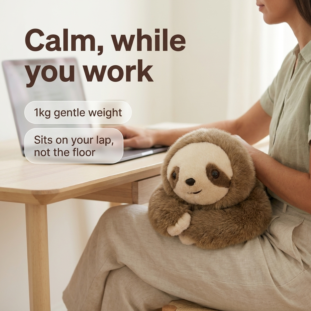 CuddleWeight™ | Calming Weighted Plush Companion