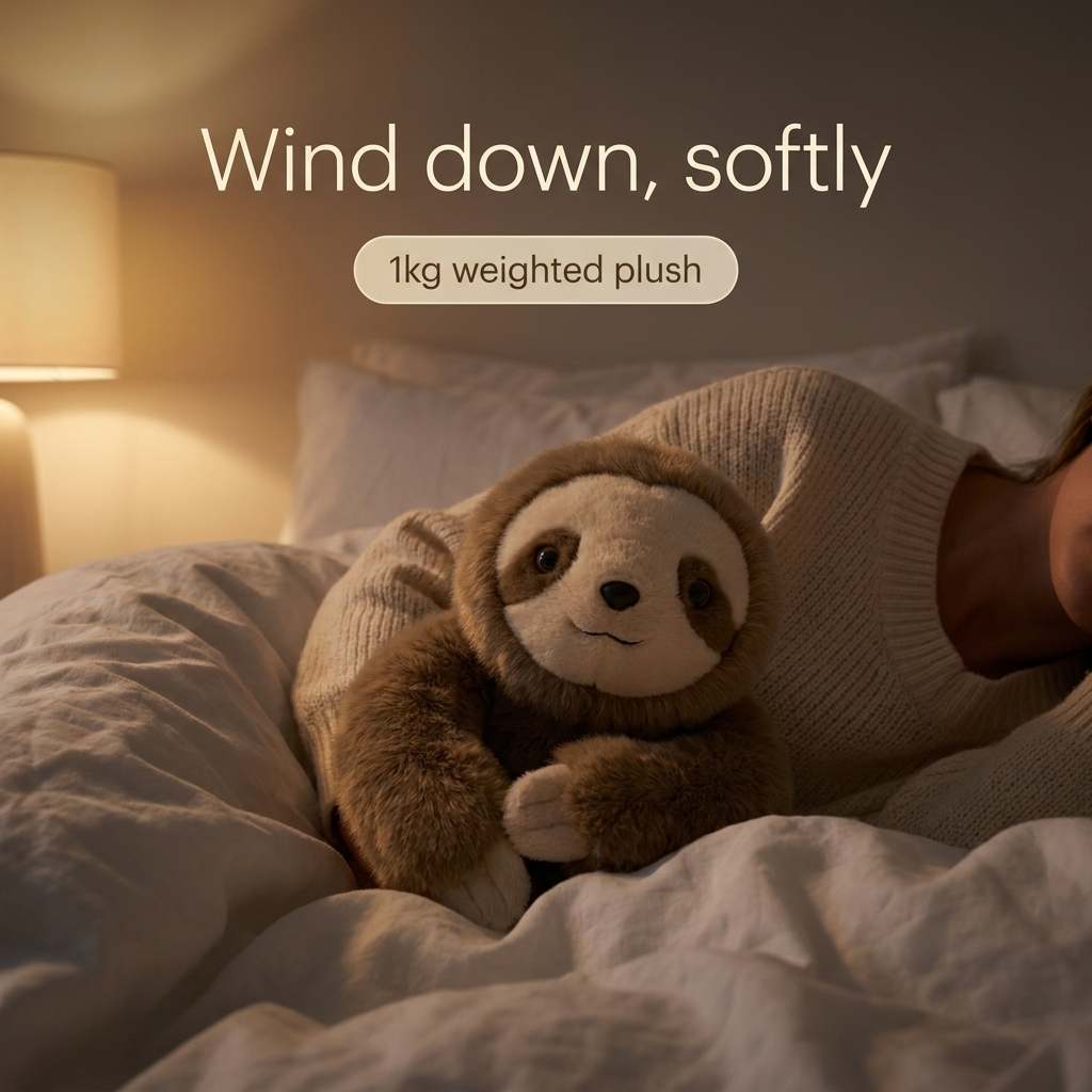 CuddleWeight™ | Calming Weighted Plush Companion