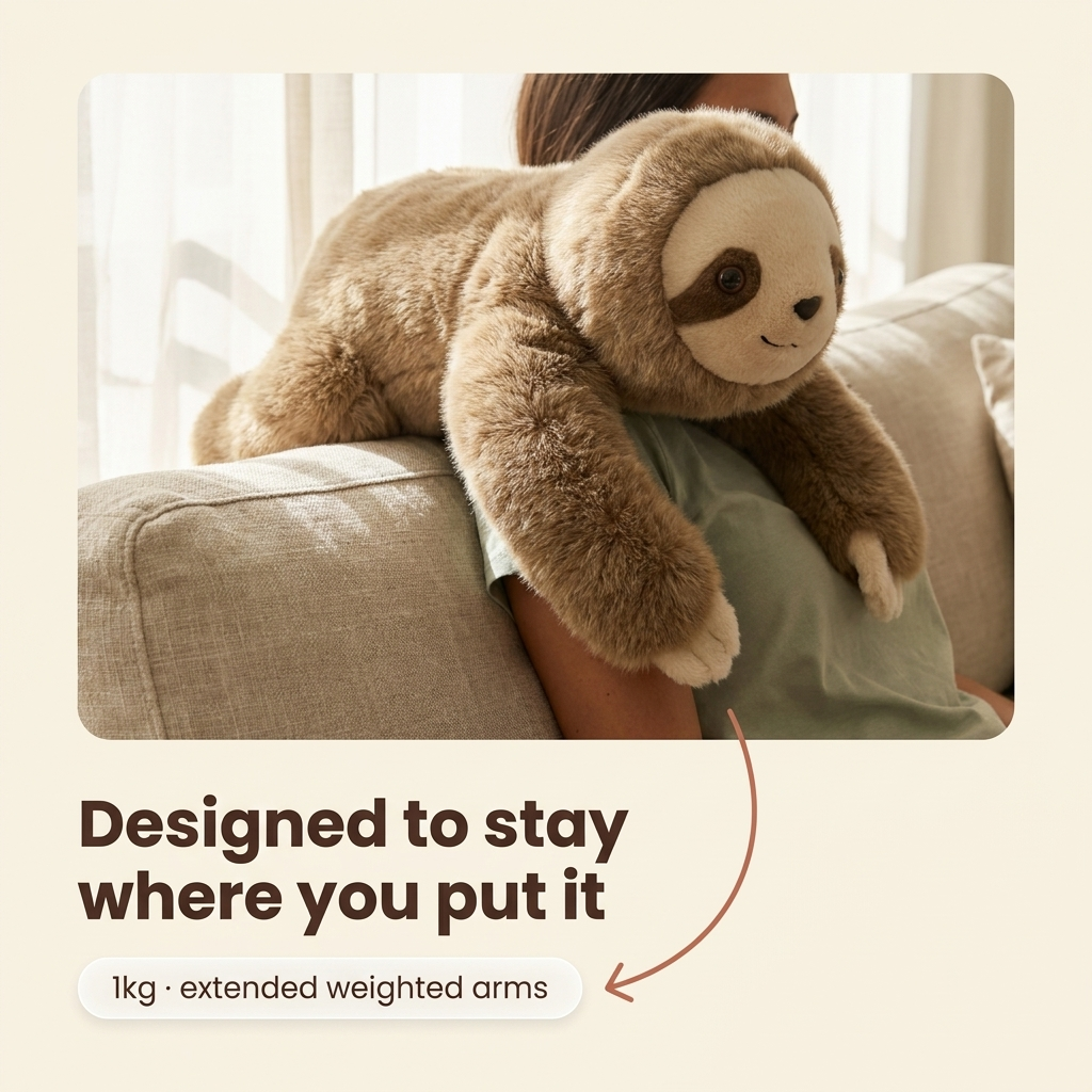 CuddleWeight™ | Calming Weighted Plush Companion