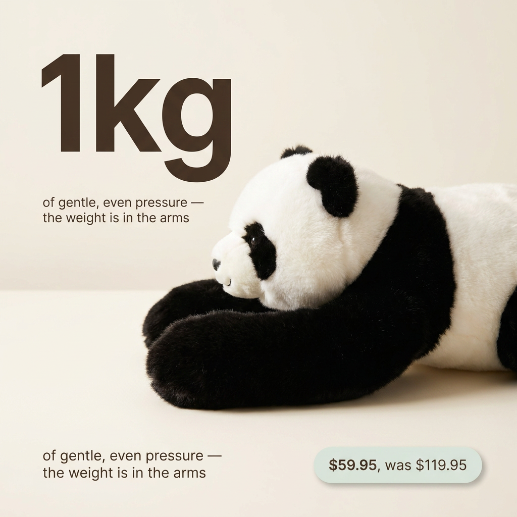 CuddleWeight™ | Calming Weighted Plush Companion