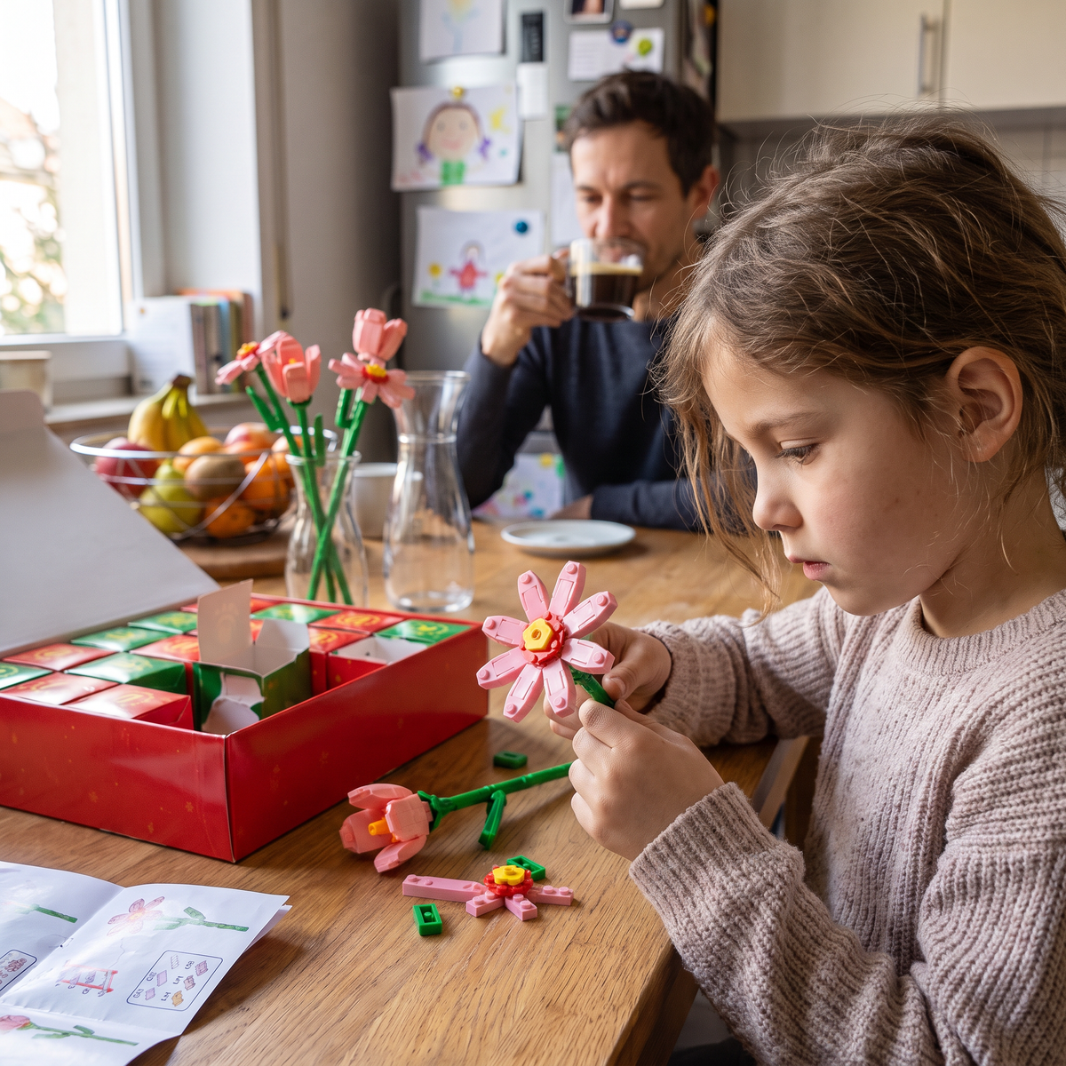 BloomWonder™ | Christmas Flower Building Blocks Advent Calendar