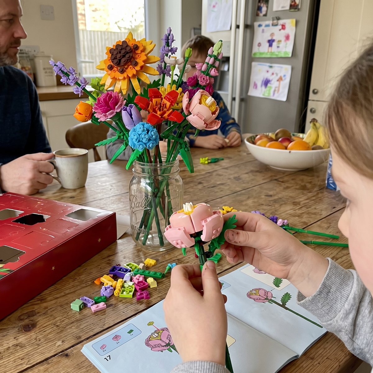 BloomWonder™ | Christmas Flower Building Blocks Advent Calendar