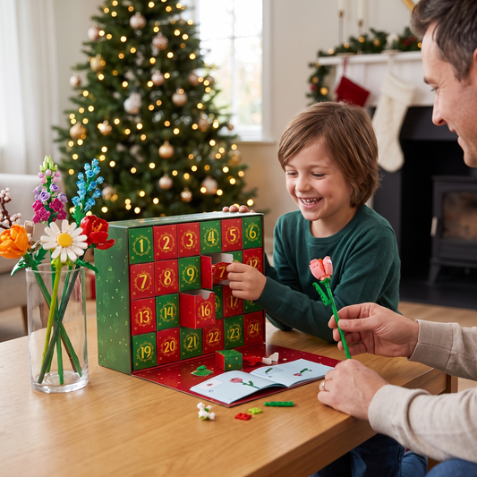 BloomWonder™ | Christmas Flower Building Blocks Advent Calendar