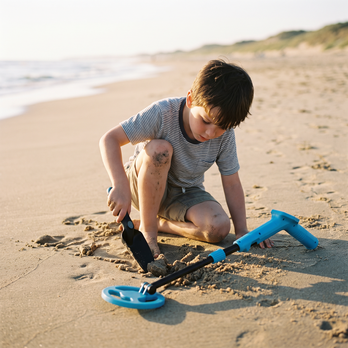 TreasureQuest™ | Kids' Digital Metal Detector for Outdoor Adventures