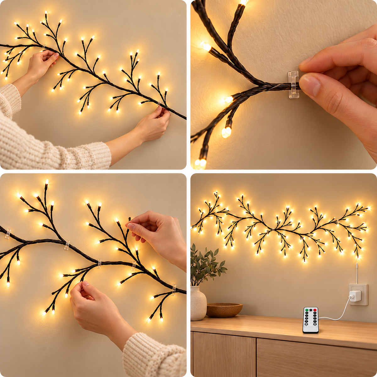 TwinkleBranch™ | Decorative LED Lighted Branches for Home