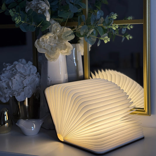 LumiFolio™ | Foldable LED Book-Shaped Table Lamp