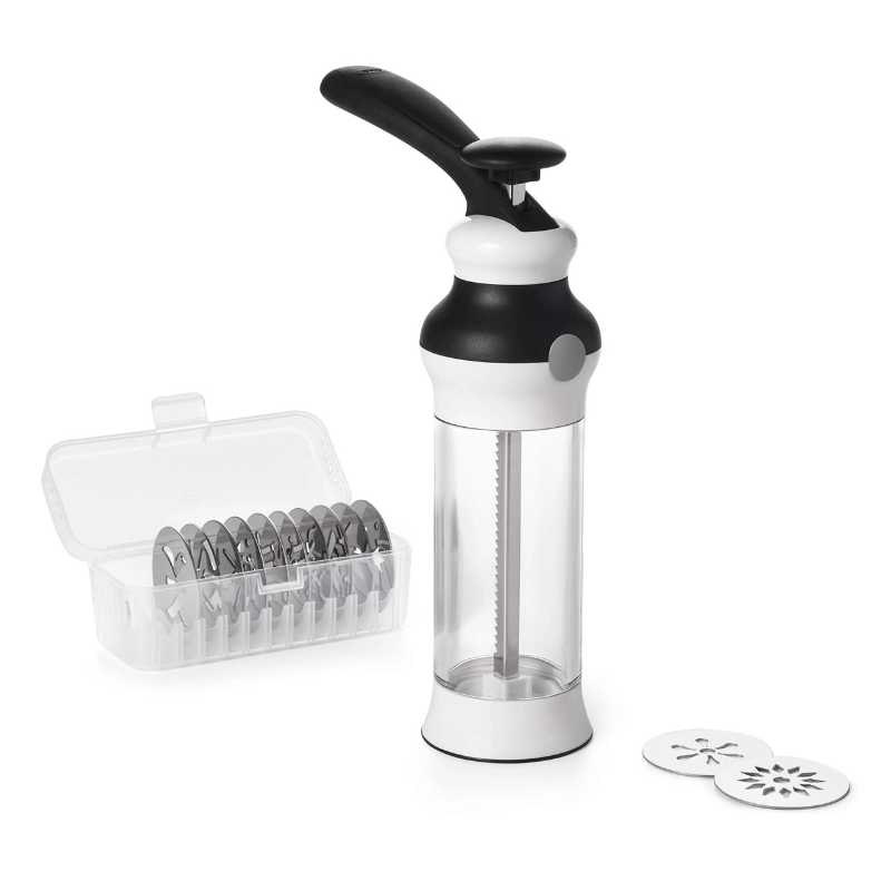 BakeBloom™ | Cookie Press Kit with 12 Decorative Discs