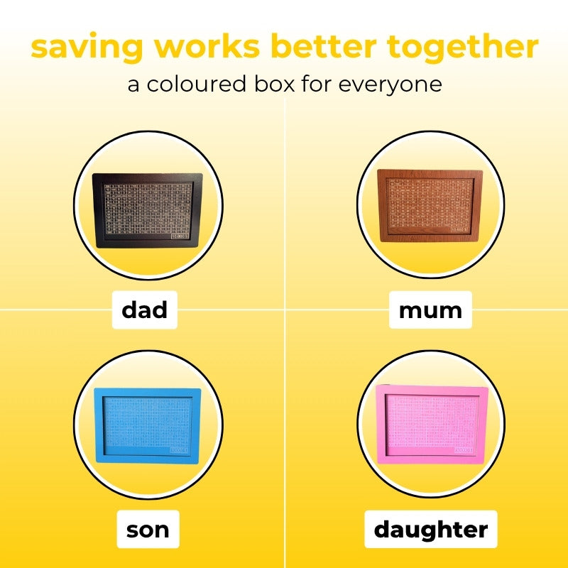 SaveNest™ | Japanese-Style Money Saving Challenge Box